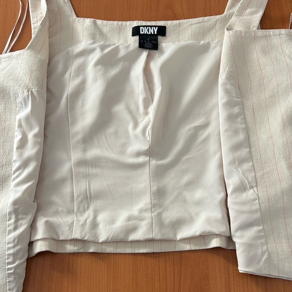 DKNY Beige Sleeveless tops - Picture 7 of 11